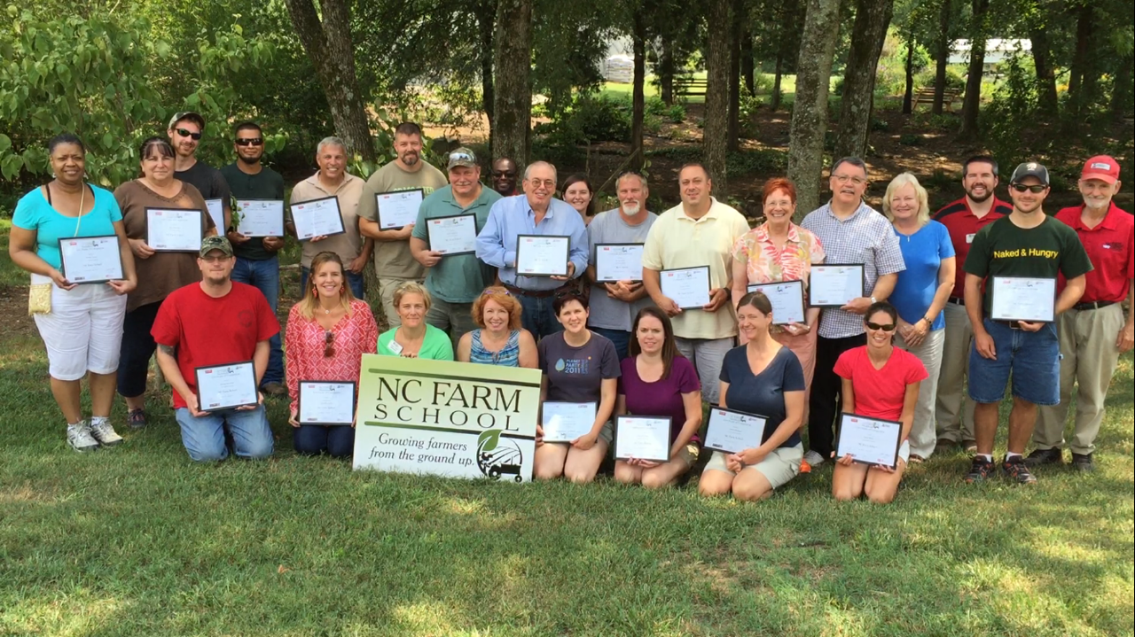 2015 NC Farm School participants