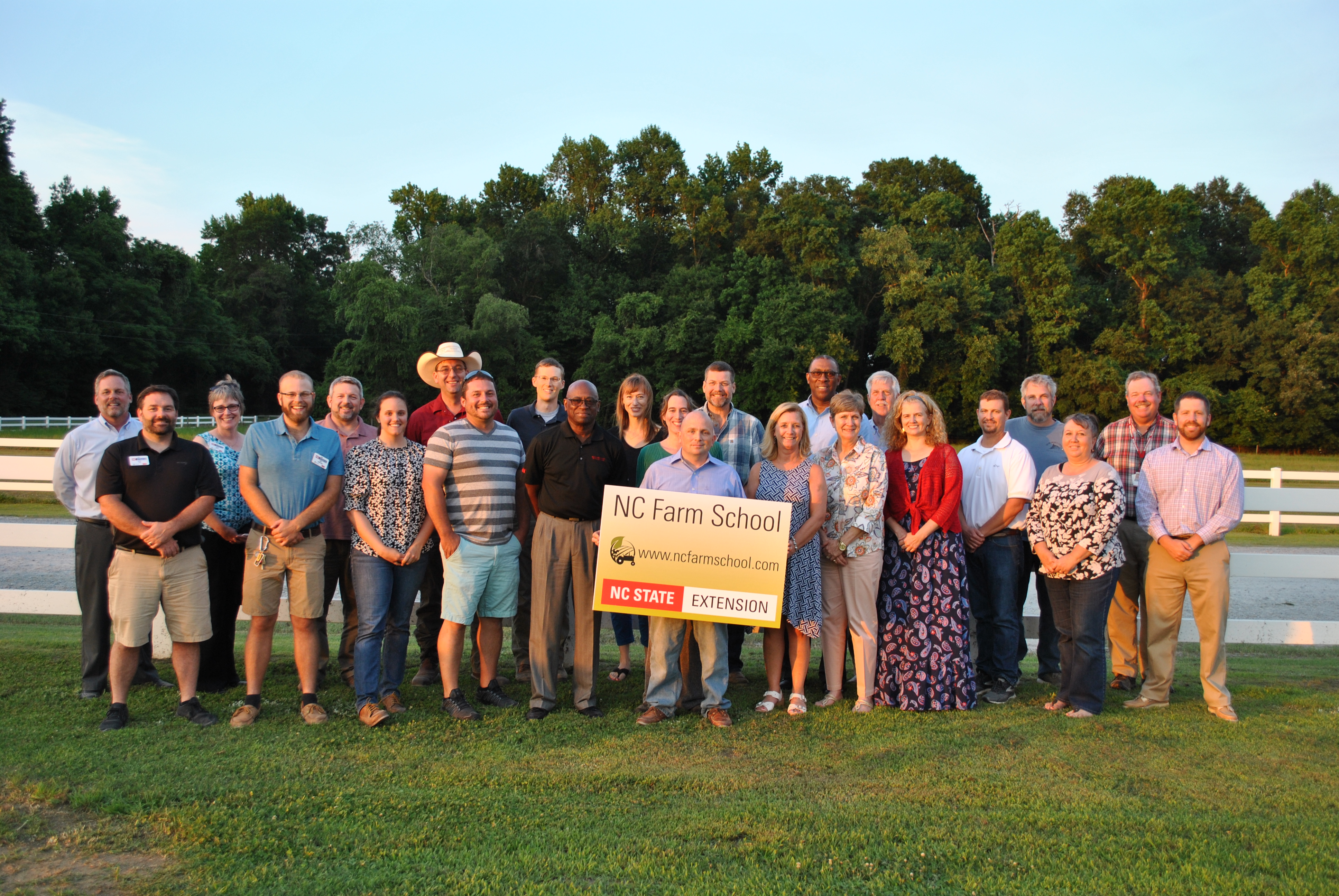 NC Farm School participants